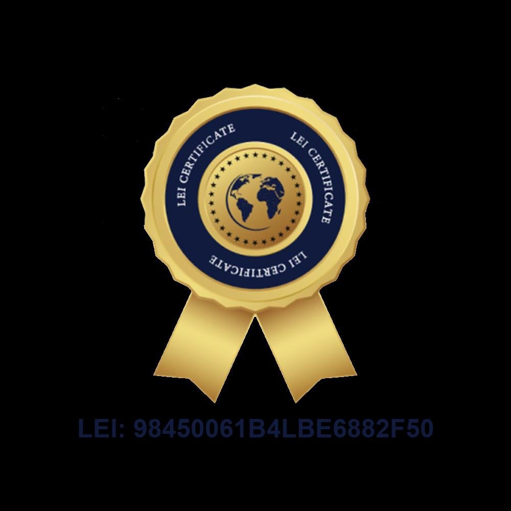 LEI CERTIFICATE